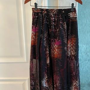 Long chiffon skirt by A&F
